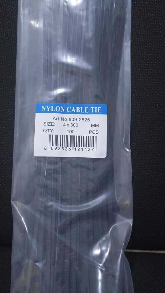 Tairrá Nylon Cable Tie  Grande de 5*450 mm 100 PCS