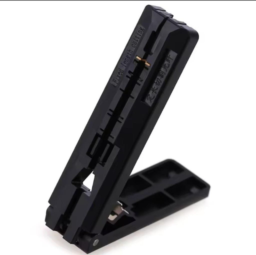 TABLA DE CORTE CON PELADORA  PARA CABLE FIBRA DROP 