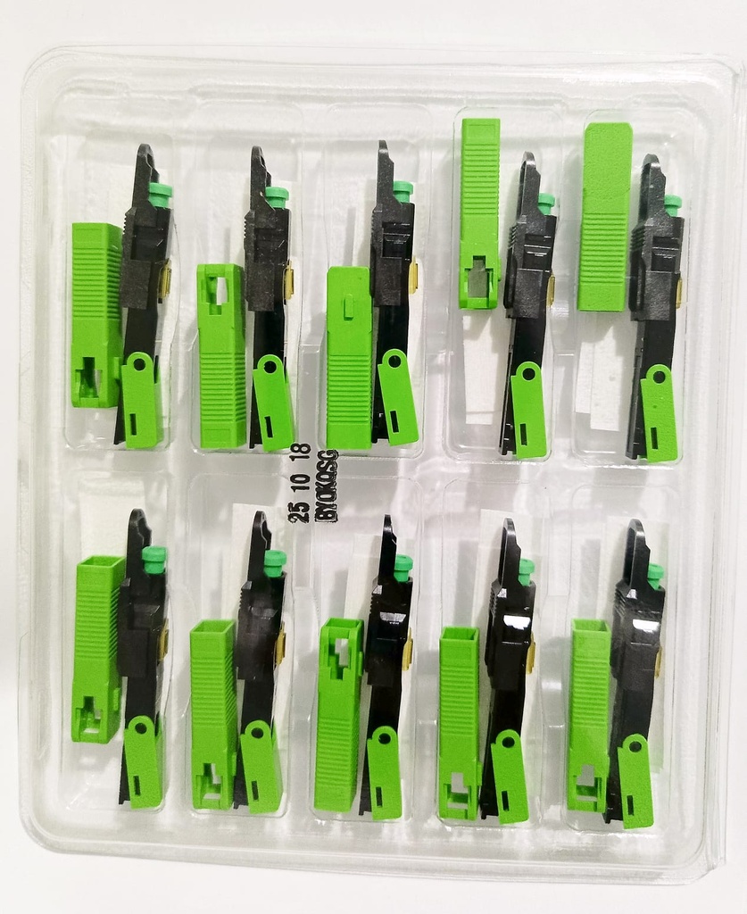 Conectores APC rapidos (VERDE)